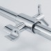 BOEN F101+LP8208 ALL BRASS Single Function Hand Shower Head with Slide Bar Adjustable Chrome - B0721JLVDV